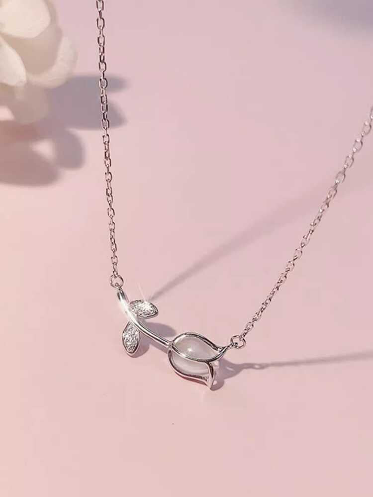 سلسلة فضة إيطالي توليب يديت 💝