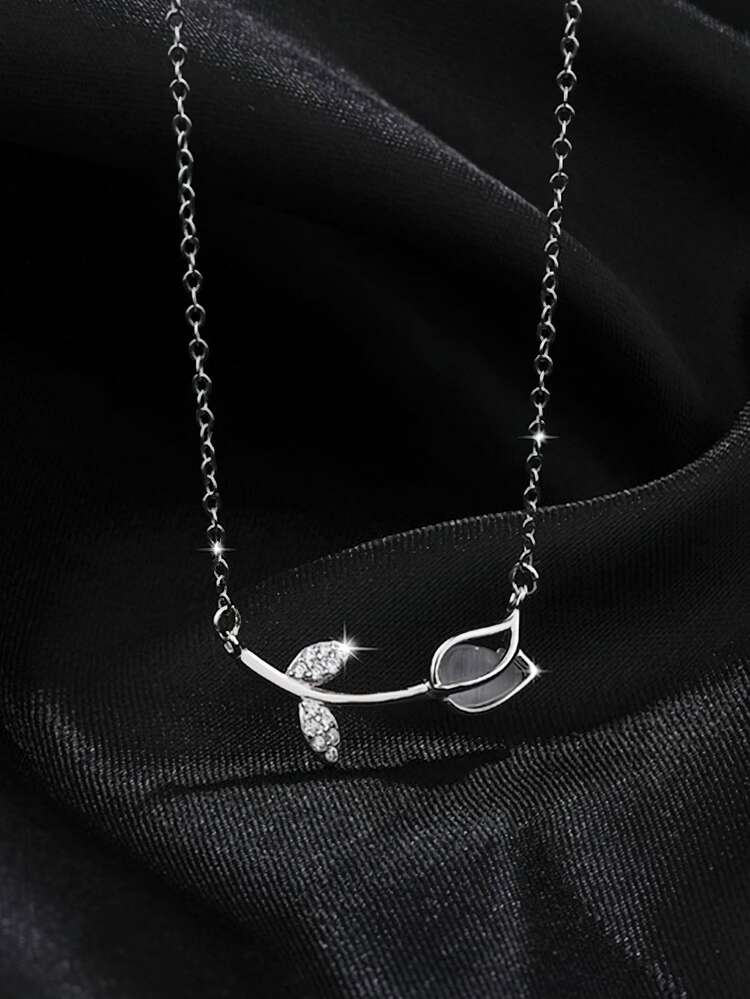 سلسلة فضة إيطالي توليب يديت 💝