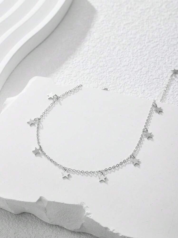 خلخال فضة إيطالي