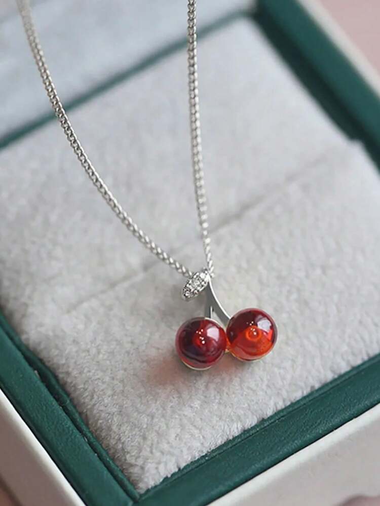 �💎 لمسة أنوثة لا تقاوم! سلسلة كريز من فضة 925 ✨،