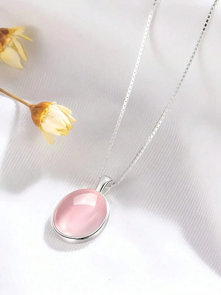 💎 سلسلة لون البحر والحجر الروز 💎🌊